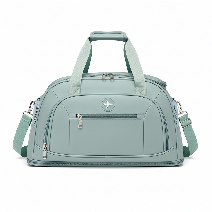 Borsa da viaggio KARAGANDA, 54x26x27 cm, Oxford, Azzurro