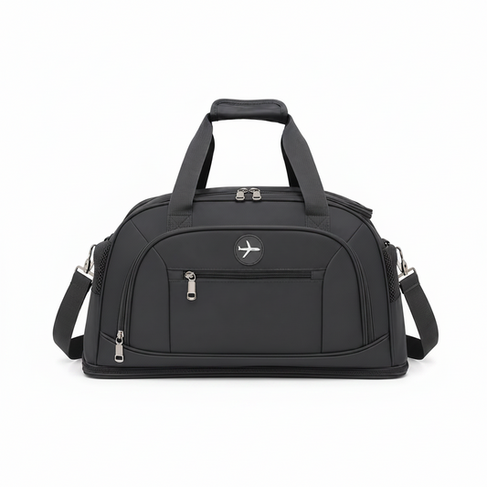Borsa da viaggio KARAGANDA, 54x26x27 cm, Oxford, grigio scuro