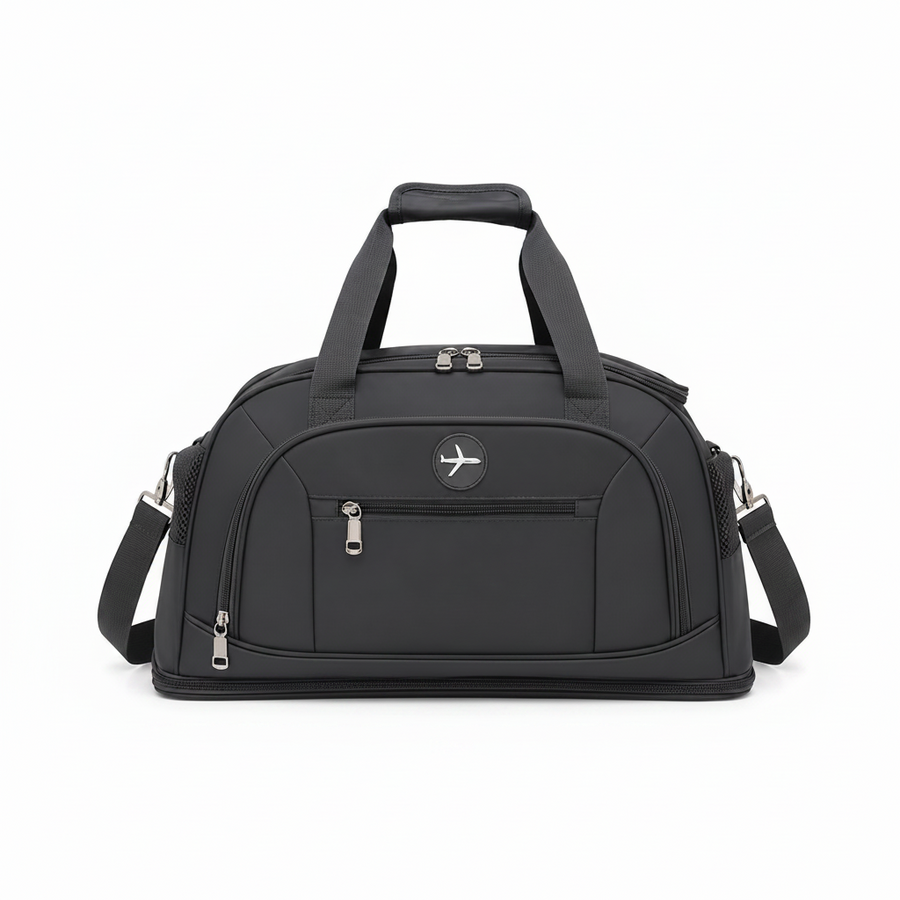Borsa da viaggio KARAGANDA, 54x26x27 cm, Oxford, grigio scuro