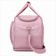 Borsa da viaggio KARAGANDA, 54x26x27 cm, Oxford, rosa
