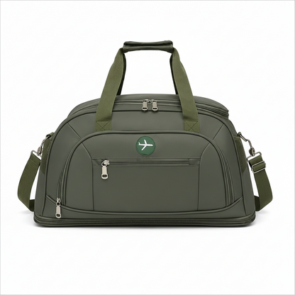 Borsa da viaggio KARAGANDA, 54x26x27 cm, Oxford, verde