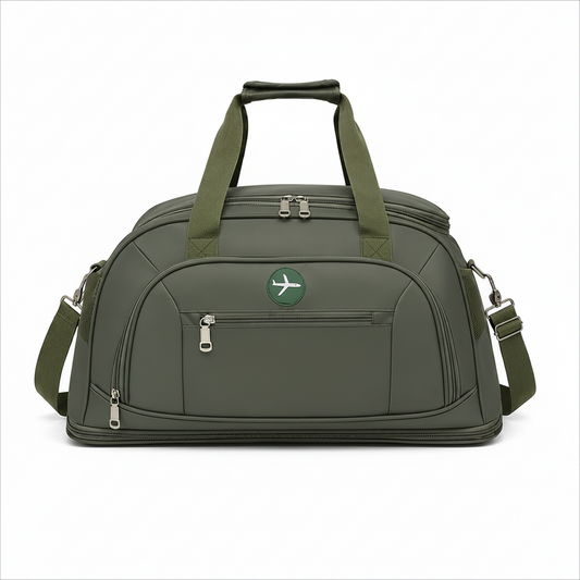 Borsa da viaggio KARAGANDA, 54x26x27 cm, Oxford, verde