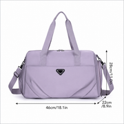 Borsa da viaggio SHYMKENT, 46x22x28 cm, Oxford, viola