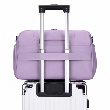 Borsa da viaggio SHYMKENT, 46x22x28 cm, Oxford, viola