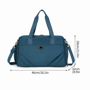 Borsa da viaggio SHYMKENT, 46x22x28 cm, Oxford, verde