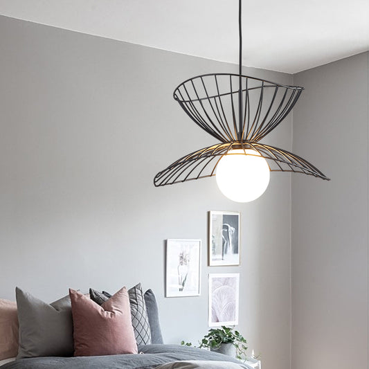 Ciondolo Egemen 1x E27 Black Lustre Industrial Titolo predefinito Alessandro Design