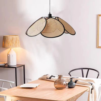 Lampadario vintage 1xE27, fienile, diametro 80 cm, legno e metallo, marrone Lampadari vintage Titolo predefinito Alessandro Design