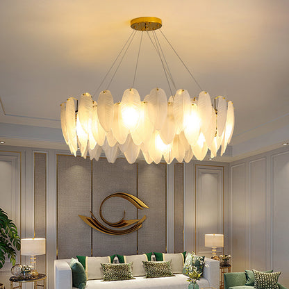 Lampadario in cristallo VICOMTE Eleganza, 6x E14, diametro 50 cm, oro, altezza regolabile Lampadari in cristallo Titolo predefinito Alessandro Design