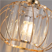Lampadario Classico Moderno, Sospeso, Monica, 3 X E27, Oro, Metallo e Vetro, Altezza Regolabile Lampadari Classici Titolo predefinito Alessandro Design