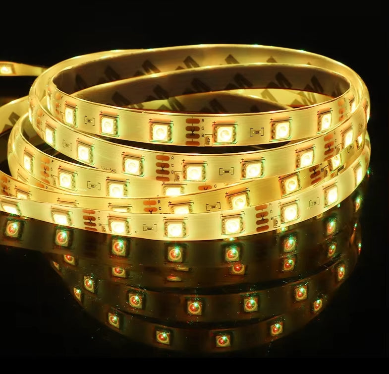 Kit Striscia LED 5050 5m con telecomando, RGB, 10W/m, 5m, IP44 Prodotti LED Titolo predefinito Alessandro Design
