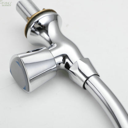 Rubinetto Acqua Fredda con Bocca Girevole, Cromato, AR003 Rubinetti Cucina Titolo predefinito Alessandro Design