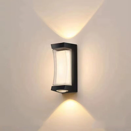 Applique da esterno LED AX150BK 7W Nero Applique da esterno Titolo predefinito Alessandro Design