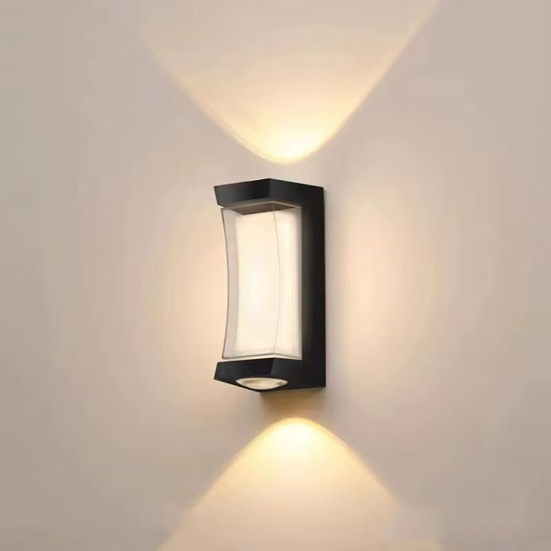 Applique da esterno LED AX150BK 7W Nero Applique da esterno Titolo predefinito Alessandro Design