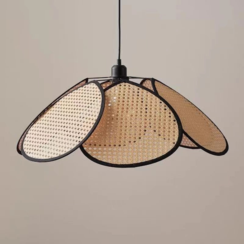 Lampadario vintage 1xE27, fienile, diametro 80 cm, legno e metallo, marrone Lampadari vintage Titolo predefinito Alessandro Design