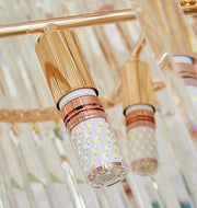 Lampadario in Cristallo CC8043/600H1800GD, Diametro 60 cm, Altezza 180 cm, Oro Lucido, Altezza Regolabile, Design Elegante Lampadario in Cristallo Titolo predefinito Alessandro Design