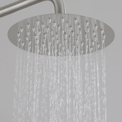 Colonna doccia, Acciaio inossidabile SUS304, satinato, Rubinetti e colonne doccia LY003 Titolo predefinito Alessandro Design