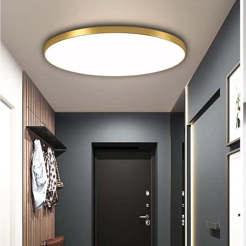 Plafoniera LED SOLIS 47cm 48W Luce Fredda Oro Plafoniere LED Titolo predefinito Alessandro Design