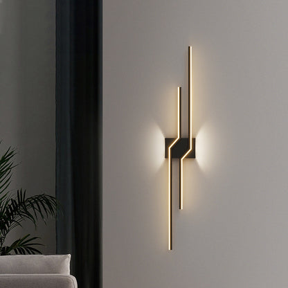 Lampada da parete a LED AL100BK 60W Nero Lampade da parete per interni Titolo predefinito Alessandro Design
