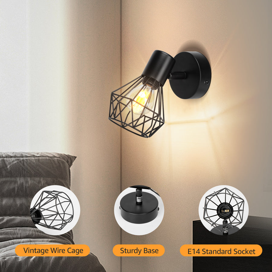 Lampadario con paralume, GRACIE, Diamond, 1XE14, Nero, Metallo Lampadari classici Titolo predefinito Alessandro Design