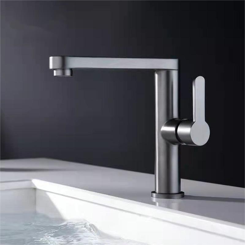Rubinetto per lavello, ottone sanitario, nero, 9107H Rubinetti da cucina Titolo predefinito Alessandro Design