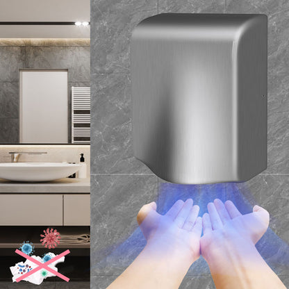 Asciugamani elettrico con sensore, 1200 W, acciaio inossidabile, FL3009NX Titolo predefinito Alessandro Design