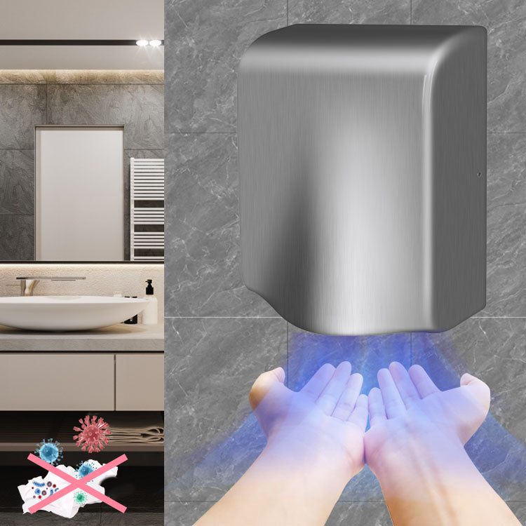 Asciugamani elettrico con sensore, 1200 W, acciaio inossidabile, FL3009NX Titolo predefinito Alessandro Design