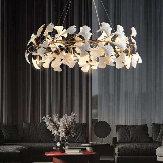 Lampadario in Cristallo Alpha 8XG9 Oro Altezza Regolabile Lampadari Moderni Titolo predefinito Alessandro Design