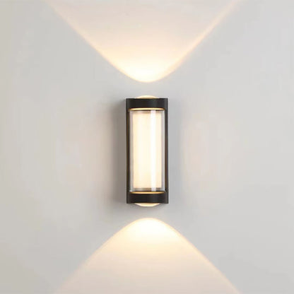 Applique da esterno LED AX150BK 7W Nero Applique da esterno Titolo predefinito Alessandro Design