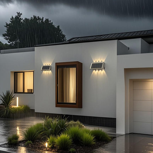 Lampada da Parete per Esterno Solaris a LED, 8 Sorgenti Luminose, Luce Calda, Lampada da Parete per Esterno Nera Titolo predefinito Alessandro Design