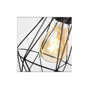 Lampadario Aethra, 1x E27, metallo, nero Lampadari industriali Titolo predefinito Alessandro Design