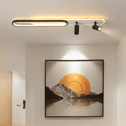 Lampadario LED con Proiettore Orientabile FISSO Camilla 70W, Luce Fredda/Calda/Neutra, Lampadari LED Neri Titolo predefinito Alessandro Design