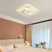 Lampadario a LED con telecomando NOLUX 34W, Quadrato, Luce Fredda/Calda/Neutra, Dimmerabile, Lampadari a LED bianchi con telecomando Titolo predefinito Alessandro Design