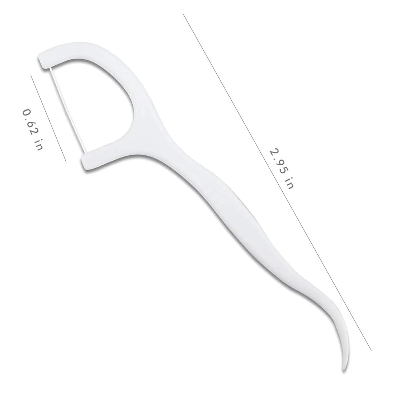 Set di 100 stuzzicadenti con filo interdentale Personal Care Titolo predefinito Alessandro Design