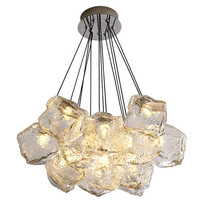 ECOLUCE MODERN Lampadario, Globo, 13xE27, Altezza Regolabile, Cromo Lampadari Moderni Titolo predefinito Alessandro Design