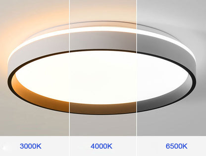 Plafoniera LED, 50W, Diametro 40cm, Luce Calda/Fredda/Neutra, Plafoniere LED Bianche Titolo predefinito Alessandro Design