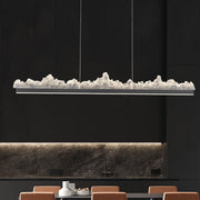 Lustra LED suspendata cu Telecomanda NIVALIS 27W, 120cm, lumina Rece/Calda/Neutra, Dimabila,Inaltime Reglabila, Auriu Lustre LED cu Telecomanda Default Title Alessandro Design