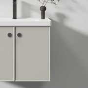 Mobili Bagno, Mobile Con Specchio LED T1141G/60 Specchi Mobile Grigio Titolo predefinito Alessandro Design