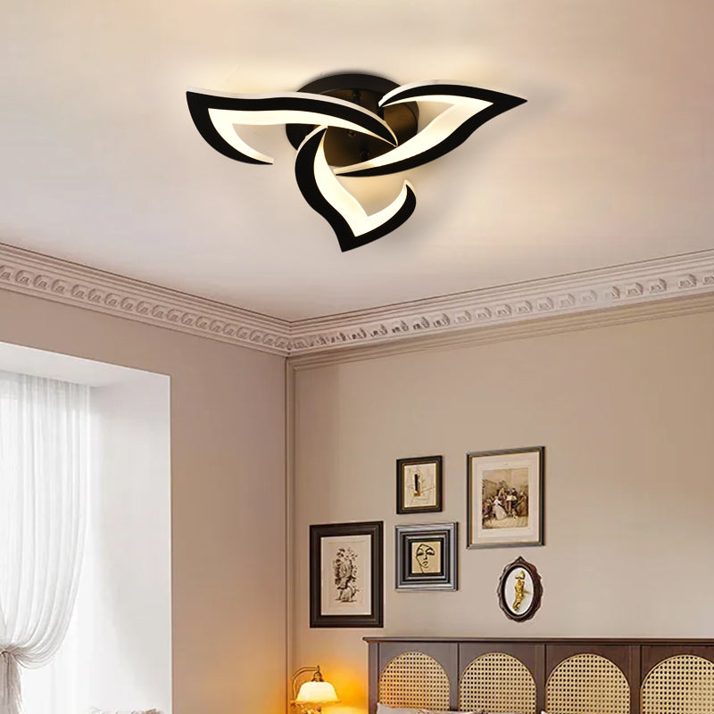 Lampadario LED con Telecomando LT660/3BK, 3 Elementi, 32W, Luce 3000/4000/6000K, Nero, Altezza Regolabile Lampadari LED con Telecomando Titolo predefinito Alessandro Design