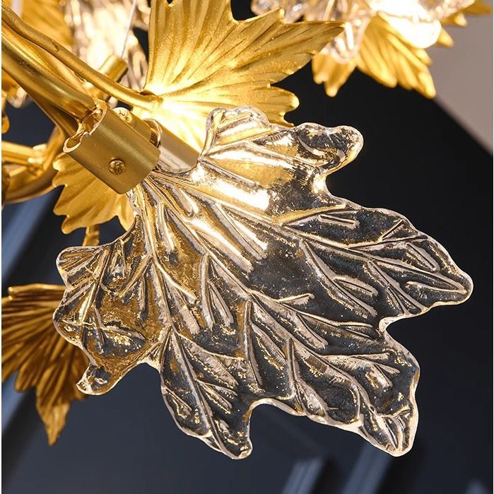 Lampadario Moderno, LEAFORA Regalis, 2 Cerchi, 12xE14, Diametro 80cm, Oro, Altezza Regolabile, Metallo e Cristallo Lampadari Moderni Titolo predefinito Alessandro Design