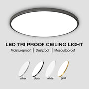 SOLIS Plafoniera LED 27cm 20W Luce Fredda, Plafoniere LED Nero Titolo predefinito Alessandro Design