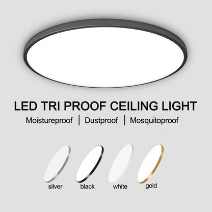 SOLIS Plafoniera LED 27cm 20W Luce Fredda, Plafoniere LED Nero Titolo predefinito Alessandro Design