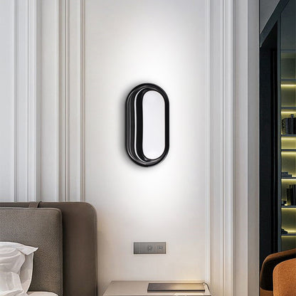 Lampada da Parete per Esterno LED AX322/214BK, Luce Calda 3000K, IP65, Lampada da Parete per Esterno Nera Titolo predefinito Alessandro Design