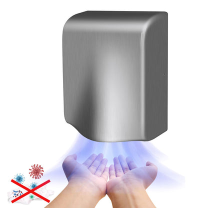 Asciugamani elettrico con sensore, 1200 W, acciaio inossidabile, FL3009NX Titolo predefinito Alessandro Design