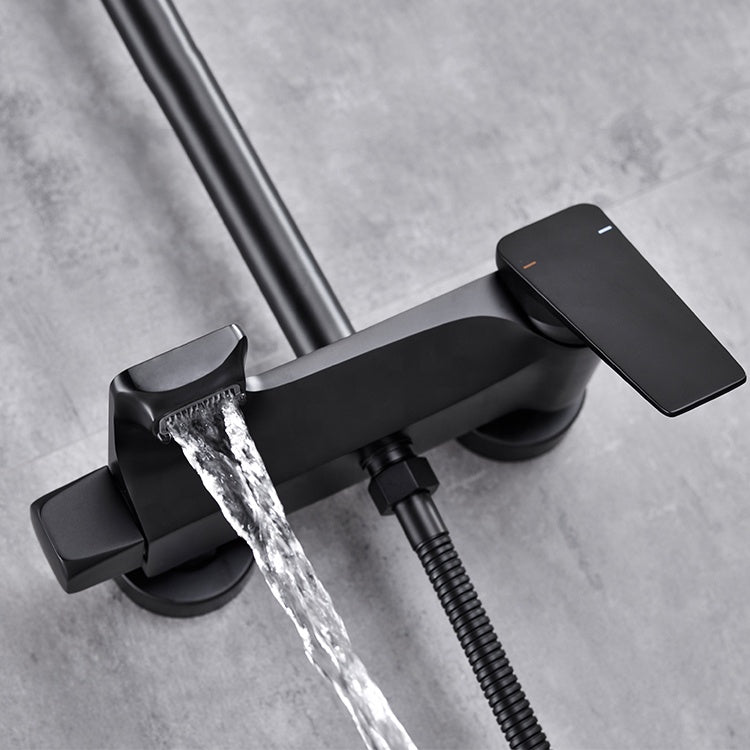 Colonna Doccia, Ottone Sanitario, Nero, 9960H Rubinetti E Colonne Doccia Titolo predefinito Alessandro Design