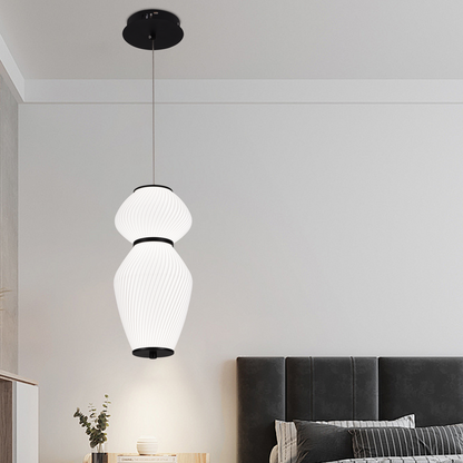 LUMA Lampadario a Sospensione, 33W, Luce Calda/Fredda/Neutra 3000K/4500K/6000K, Diametro 40,5 cm, Altezza 16,5 cm, Bianco, Plexiglas, Metallo Lampadari LED Titolo predefinito Alessandro Design