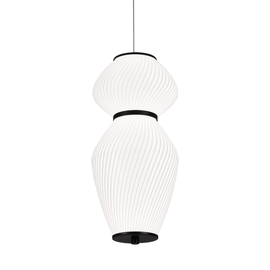 LUMA Lampadario a Sospensione, 33W, Luce Calda/Fredda/Neutra 3000K/4500K/6000K, Diametro 40,5 cm, Altezza 16,5 cm, Bianco, Plexiglas, Metallo Lampadari LED Titolo predefinito Alessandro Design