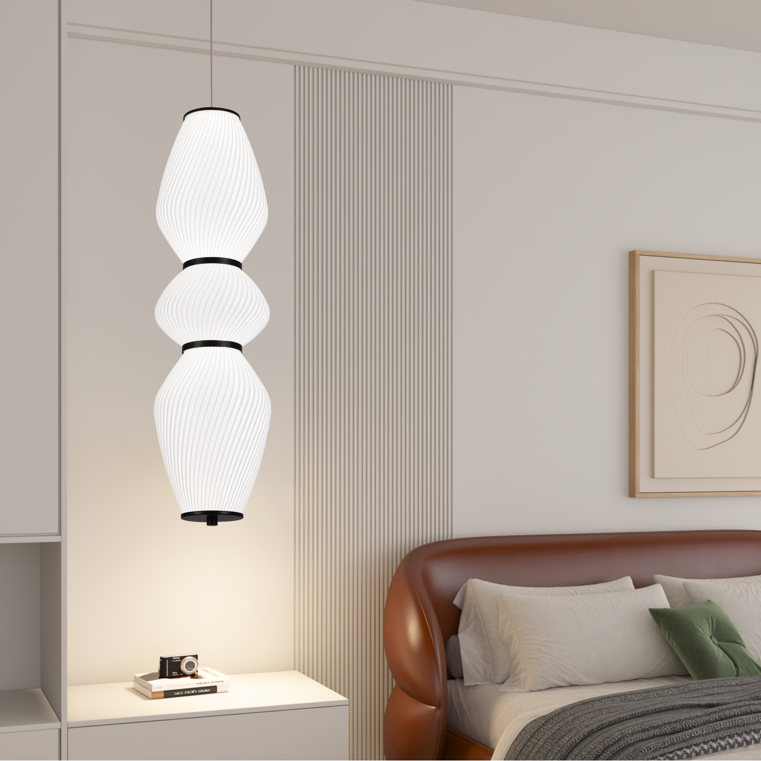 LUMA Lampadario a Sospensione, Luce Calda/Neutra/Fredda 3000K/4500K/6000K, Diametro 66 cm, Altezza 16,5 cm, Bianco, Plexiglas, Metallo Lampadari LED Titolo predefinito Alessandro Design