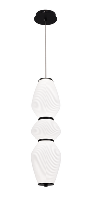 LUMA Lampadario a Sospensione, Luce Calda/Neutra/Fredda 3000K/4500K/6000K, Diametro 66 cm, Altezza 16,5 cm, Bianco, Plexiglas, Metallo Lampadari LED Titolo predefinito Alessandro Design