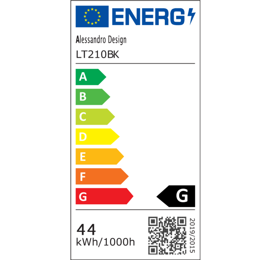 Lampadario LED a sospensione con telecomando DAMARA 44W, Luce Fredda/Calda/Neutra, Dimmerabile, Nero, Altezza Regolabile Lampadari LED con Telecomando Titolo predefinito Alessandro Design