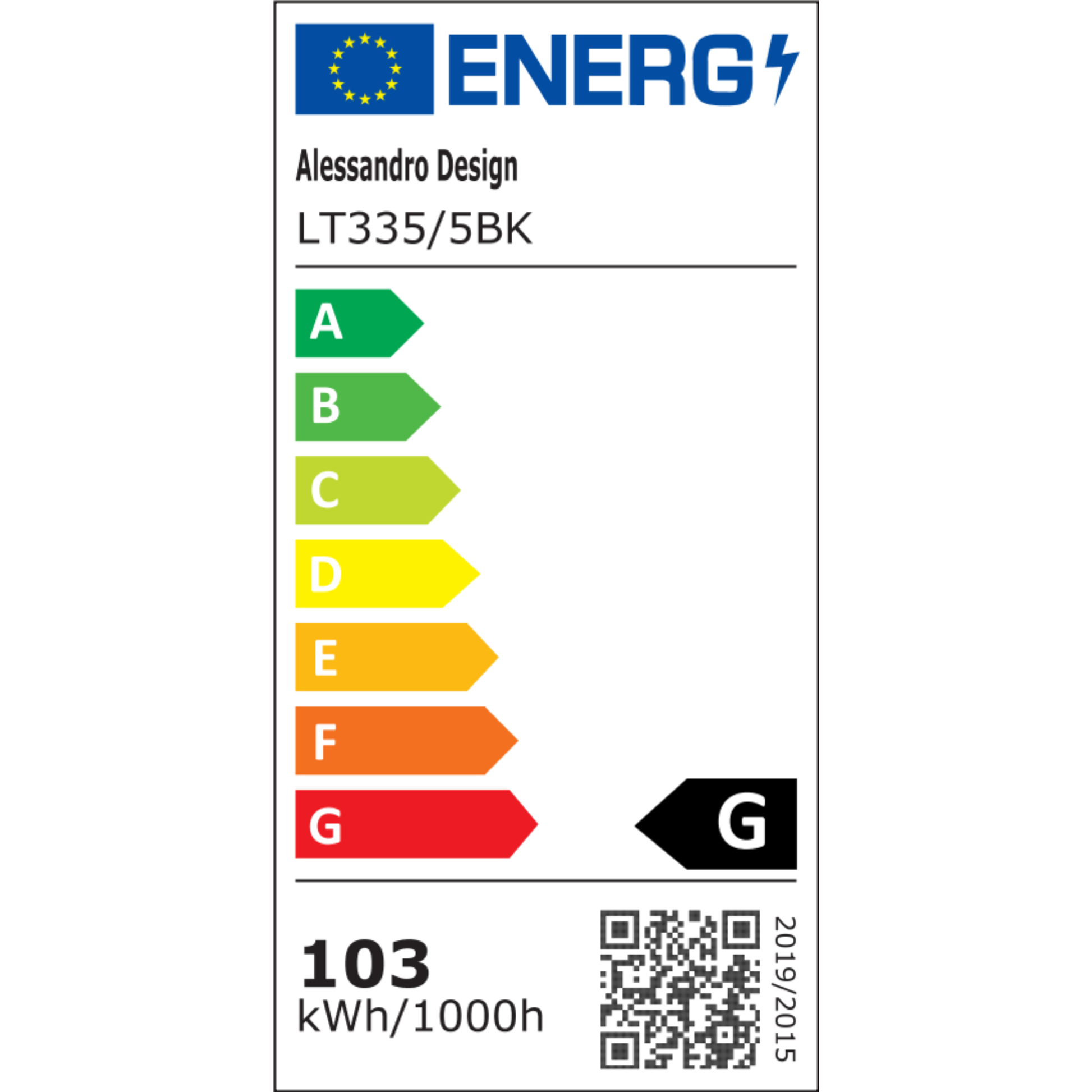 Lampadario LED a Sospensione con Telecomando 103W, 5 Quadrati, Luce Fredda/Calda/Neutra, Dimmerabile, Lampadari LED Neri con Telecomando Titolo predefinito Alessandro Design
